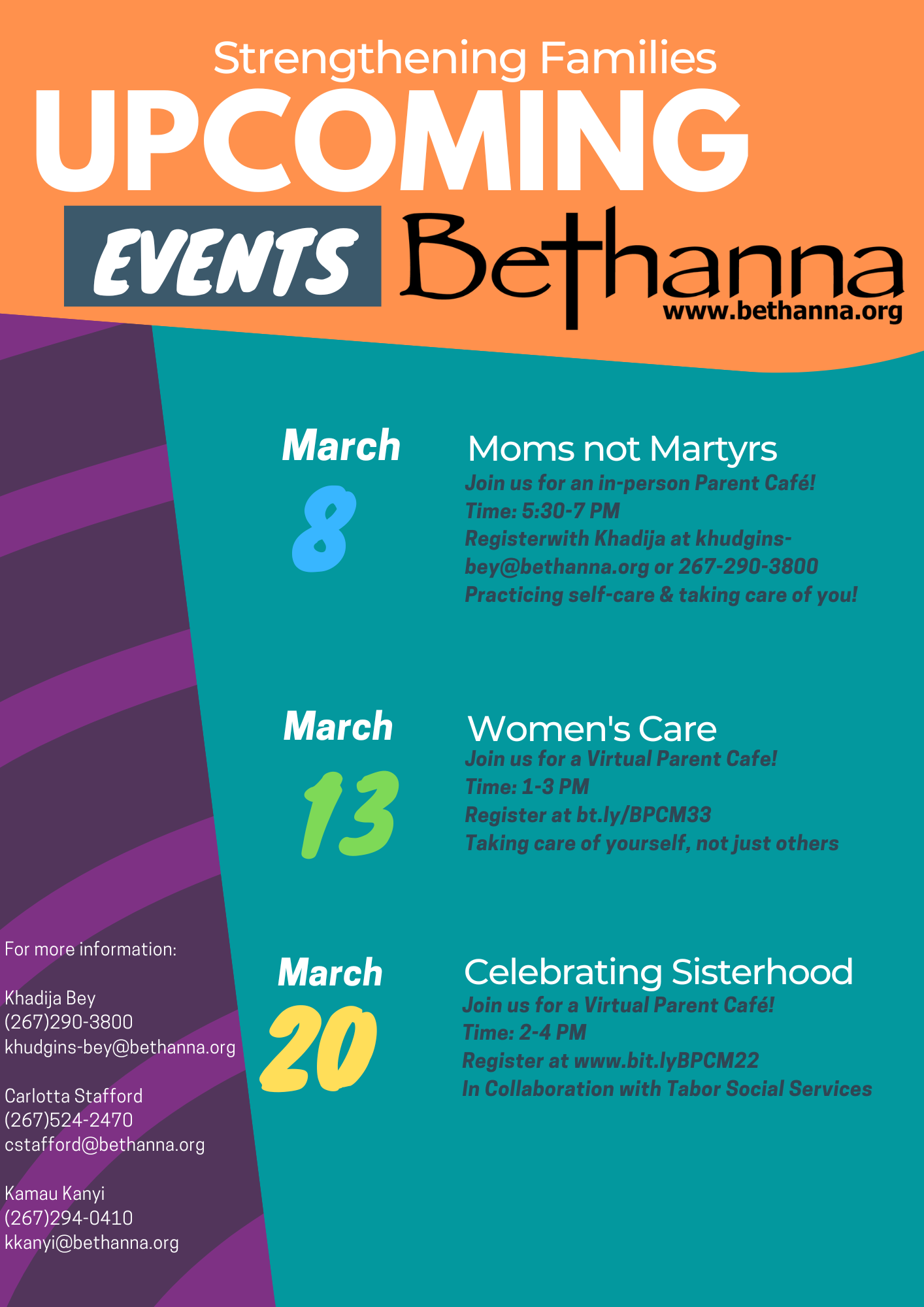 3 Event Calendar